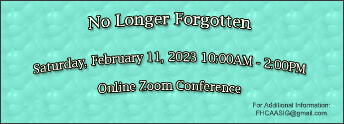 No longer forgotten